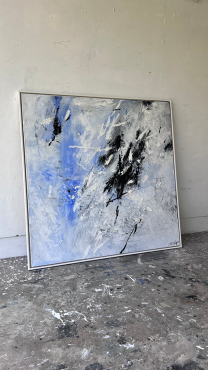 Slow movement 120x120cm