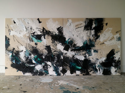 The journey that didn't begin yet 120 x 240 cm